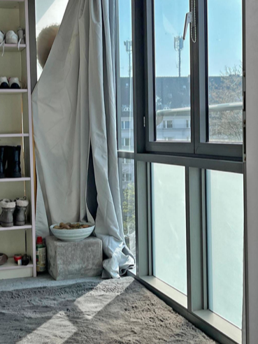 Wintergarten mit Weiblick