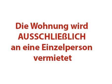 Nur ein Einzelperson