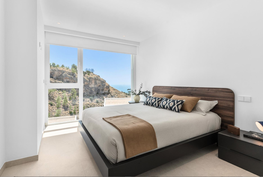 Schlafzimmer mit Fernblick
